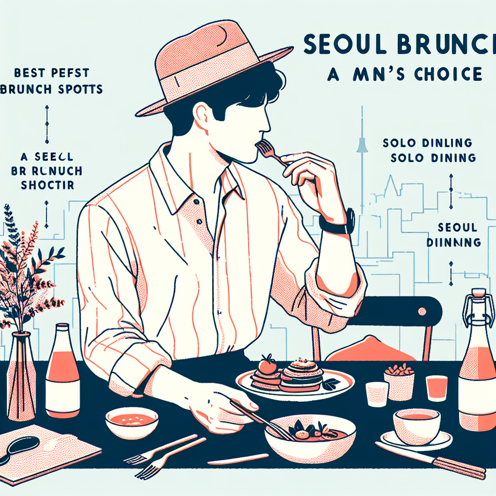 서울 브런치 맛집, 남자의 선택